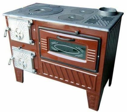 Отопительно-варочная печь МастерПечь ПВ-03 с духовым шкафом, 7.5 кВт в Муравленко