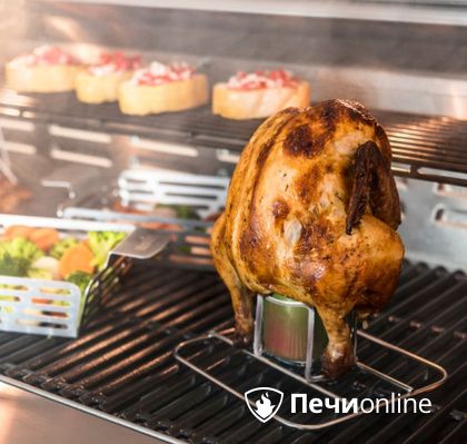 Ростер Char-Broil Grill+ для курицы с креплением для емкости в Муравленко