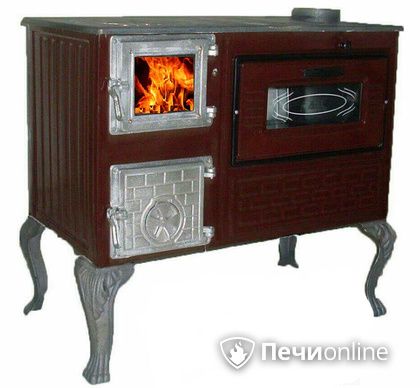 Отопительно-варочная печь МастерПечь ПВ-06 с духовым шкафом, 7.5 кВт в Муравленко