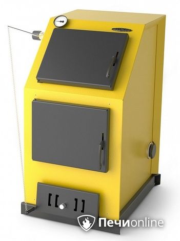 Твердотопливный котел TMF Оптимус Автоматик 25кВт АРТ под ТЭН желтый в Муравленко