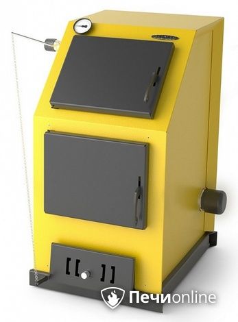 Твердотопливный котел TMF Оптимус Электро 25кВт АРТ ТЭН 6кВт желтый в Муравленко